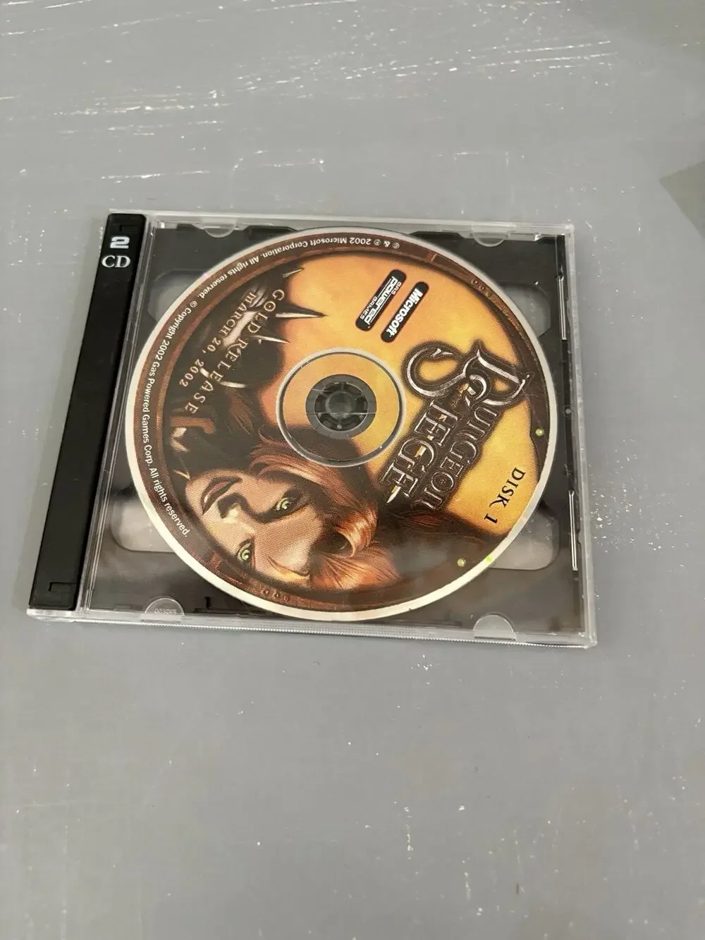 Dungeon Siege (PC CD-ROM 2002) Disc 1 & 2 Golden Release